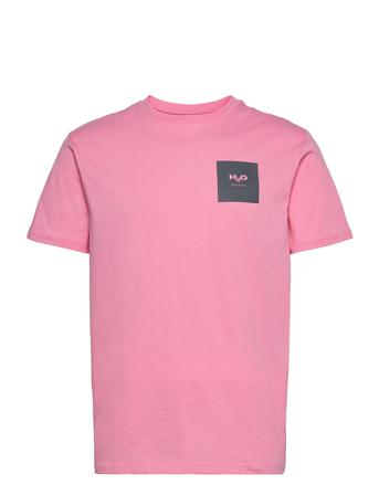 Lyø Organic Tee T-shirts Short-sleeved Rosa H2O