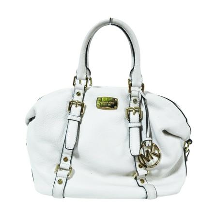Michael Kors Pre-owned, Pre-owned Handbag Wit, Dames, Maat:ONE Size