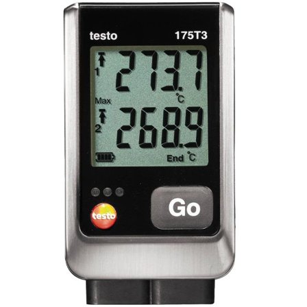 Testo 175 T3 Datalogger temperatur, 2 kanaler, Måleinstrumenter