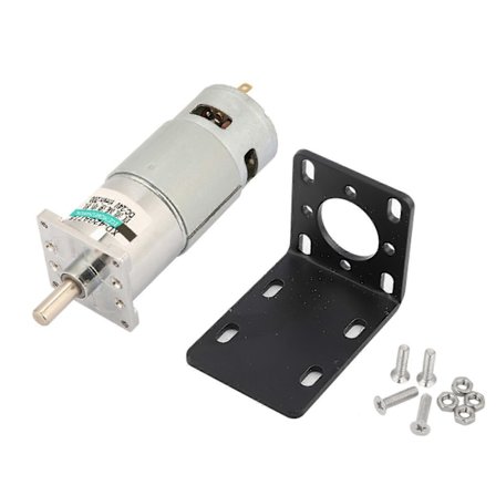 XD?42GA775 Mikro DC Gear Motor Stor Torsion Justerbar Hastighed Motor med Beslag (200RPM24v) YEMAA