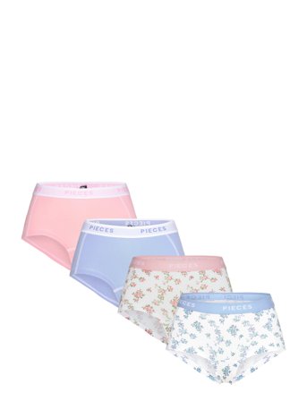 Pieces Pclogo Lady 4 Pack Bc - Multi/patterned - XS