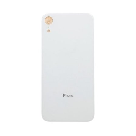 iPhone XR Baksida/Bakglas - Vit