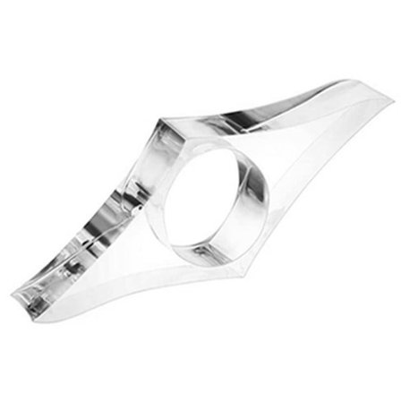 Bogsideholder Klar Sidespreder Tommelring Bogmærke Akryl Boglæsningstilbehør til Lærere Studerende Gave L