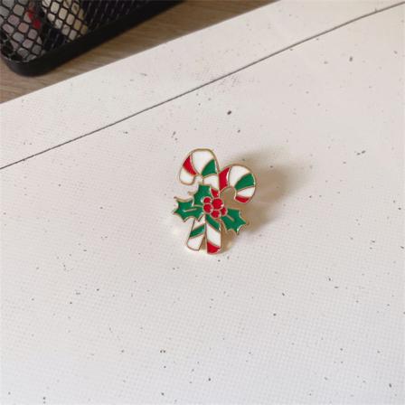 Julbroscher Pin E Santa Claus Brosch Kvinnor Charm Smycken