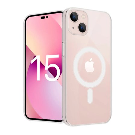 iPhone 15 Case - Magsafe Rvelon Transparent