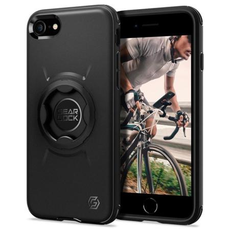 Iphone 7/8/se (2020/2022) - Spigen Gearlock Skal - Svart Svart