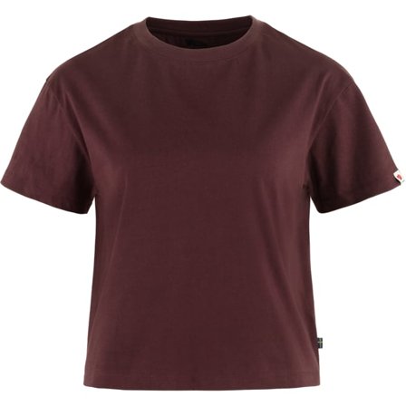 Fjällräven Classic Short T-Skjorte XXS - female - Port - T-Skjortes & tank Topps