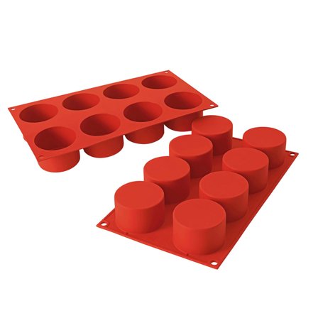 Silikomart Silikonform Cylinders SF119 | Bakning > Kakbakformar > Silikonform | Bagaren och Kocken
