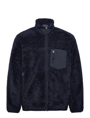 Polo Ralph Lauren Pile Fleece Hybrid Jacket - Navy - S