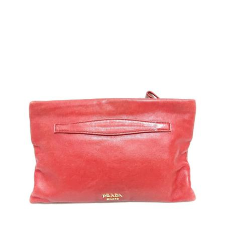Prada Vintage, Clutches Rood, Dames, Maat:ONE Size