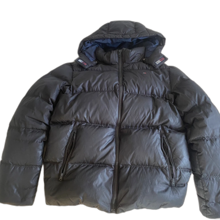 Tommy Hilfiger svart dunjacka herr