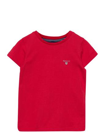 The Original Ss T-Shirt T-shirts Short-sleeved Rød GANT
