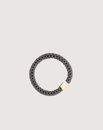 Dark Department Fat Hair Tie W/Gold Zielony Akcesoria Dziewczyna - Kids Brand Store