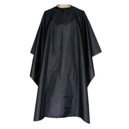 Frisörförkläde - Enfärgat Deluxe Svart / Vit