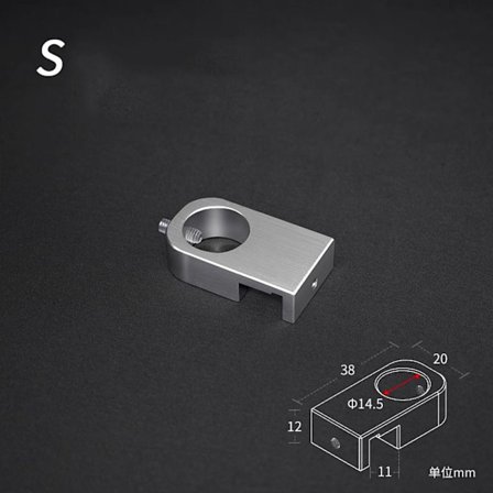 Vattenrörsklämmor Akvarium Aluminiumlegering S