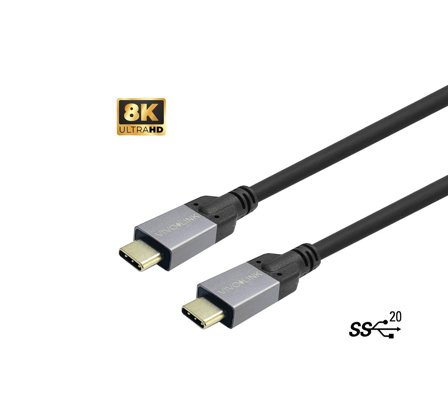 VIVOLINK USB type C-kabel - 24 pin USB-C til 24 pin USB-C - 5 m