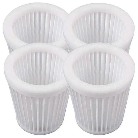 HEPA Filter Erstatningsdel Kompatibel med Bosch Gas 18V-Li 14.4v Støvsuger Tilbehør (Pakke med 4)