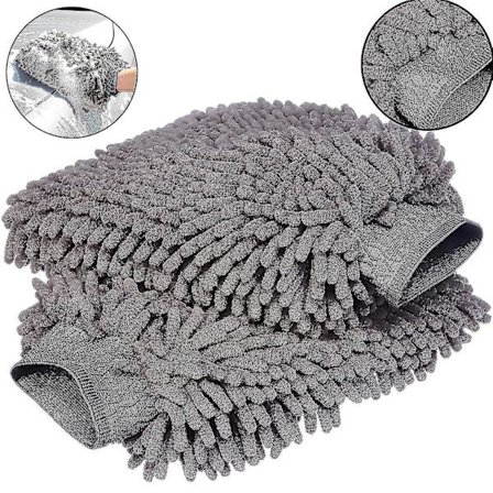 Deluxe Mikrofiber Bilvask Vant (2-pak)