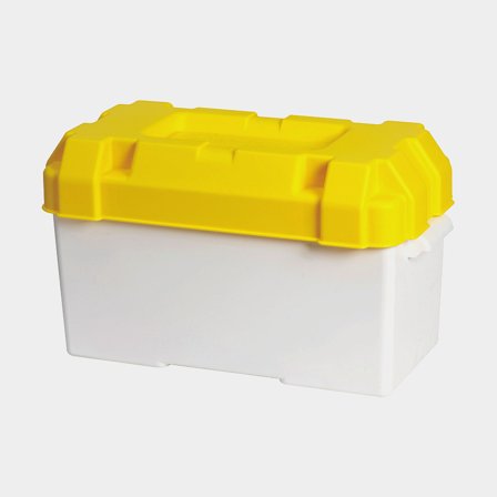 Caja de batería Osculati, max 120 A, 385 x 175 x 190 mm