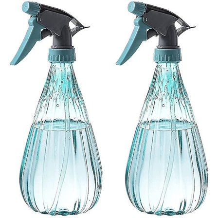 600ml Sprayflaske, 2 stk Tomme Sprayflasker Hage Sprayflaske Slitesterk Vann