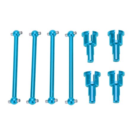4 stk. Metal Dog Bone Differential Joint Cups Sett for WLtoys A959 A949 A969 A979 1 18 RC Bildeler Blå
