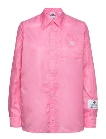 Nylon Long Sleeve Shirt Pitkähihainen Paita Vaaleanpunainen Adidas Originals