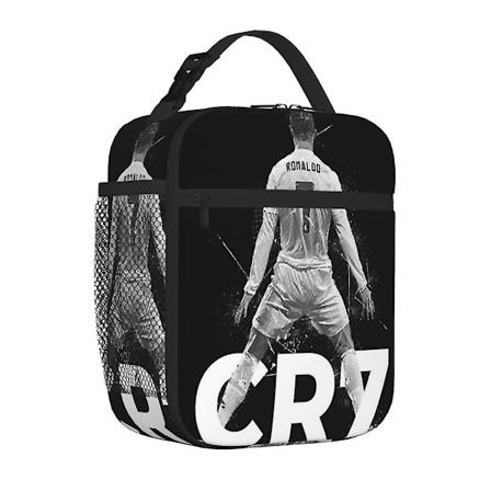 Cr7 Cristiano Ronaldo Isolerede Madkasser Termisk Taske Madkasser Termisk Madkasse Madtaske Til Kvinder Børn Rejser