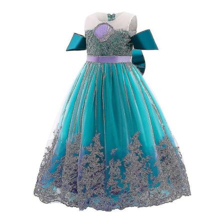 Kostyme for jenter, Little Mermaid Ariel Cosplay 6-7Years