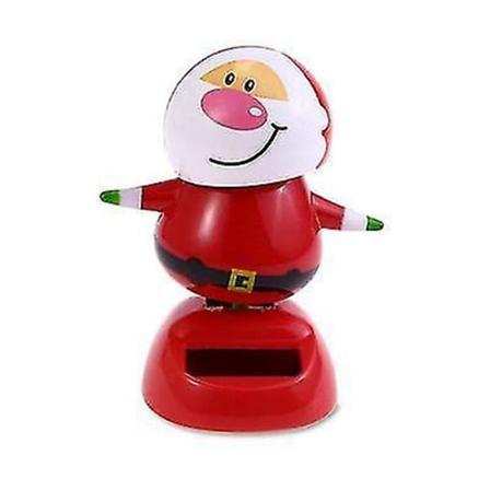 Robotleksaker jultema soldansande jultomten svängande A