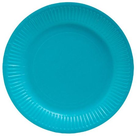 PRONAPPE Tallrik papper 23cm turkos 20/fp - Lyreco - Kök och servering - Engångsartiklar - Tallrikar - Papper