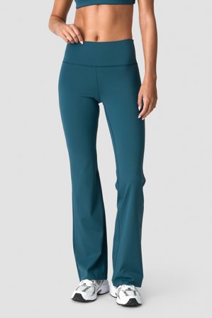 ICANIWILL - Nimble Flared Tights Teal - Träningstights - Dam - Träningskläder från ICIW