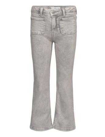 Flared Jeans Grey Mango