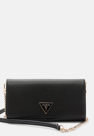 Guess Noelle Xbody Flap Organizer Black Klær