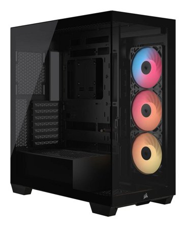 Corsair 3500X RS-R ARGB Mid-Tower PC Case, Black