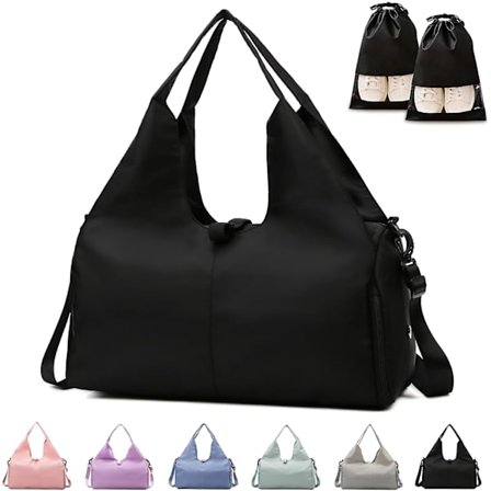 Kun taske Gym Taske Kvinder, Yoga Mat Taske Sport Rejsetaske, Vandafvisende Sports Gym Taske til Sport Rejse Vandreture