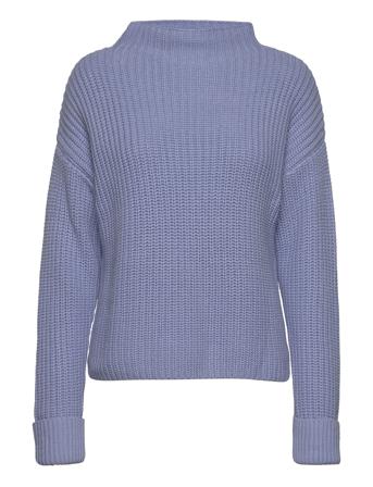 Slfselma Ls Knit Pullover Noos Blue Selected Femme