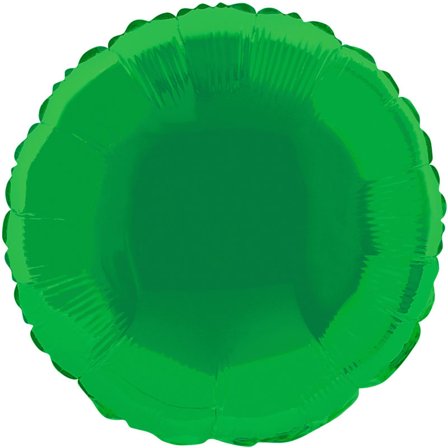 Folieballon Rund Grøn