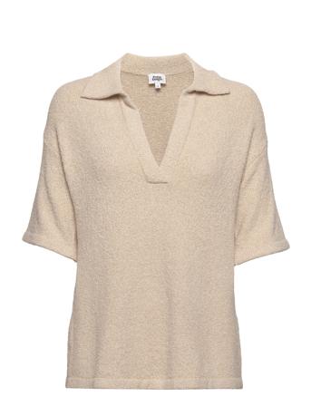 Aleah Polo Shirt Pullover Beige Twist & Tango