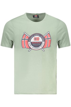 Norway 1963 T-shirt Maniche Corte Uomo Verde