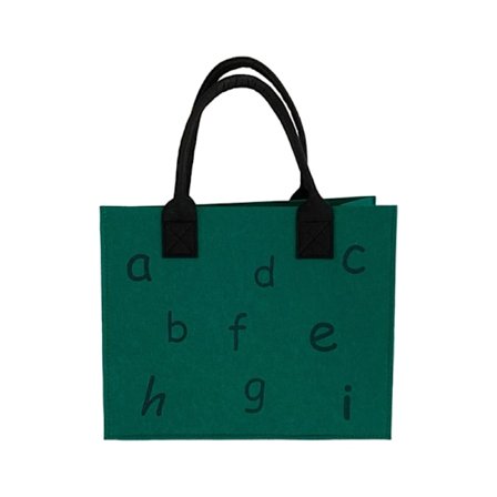 Bärbar förvaringsväska Topphandtag Väska Chic och funktionell handväska filtväska