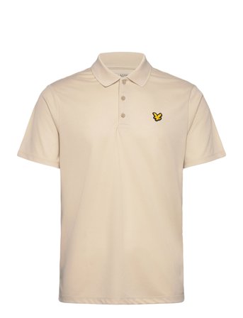 Golf Tech Polo Shirt Cream Lyle & Scott Sport