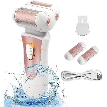 Profesjonell vanntett elektrisk fotfil med USB-lading