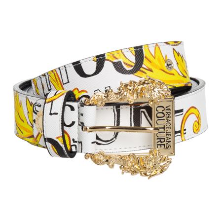 Versace Jeans Couture Riem , Wit , Dames , Maat: 75 CM