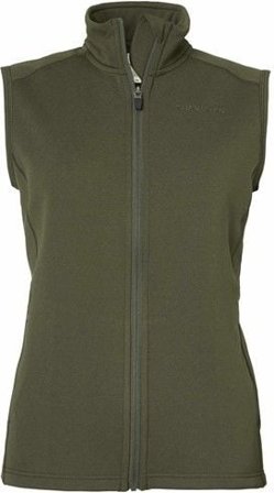 Chevalier Lenzie Fleece Vest Women Dark Green