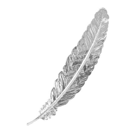 för Creative Retro fjäderformad metall bokmärke Sidmarkör för böcker Office Sc