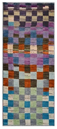 Hand Knotted Moroccan Berber - Afghanistan 78X203