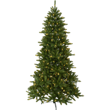 Julgran med LED Star Trading Minnesota Grön 210