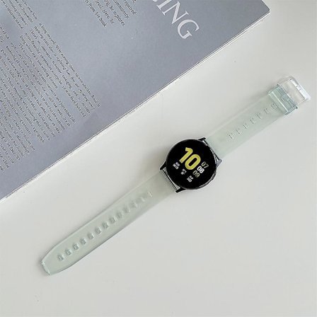 Green Green kompatibel med Samsung Galaxy Watch Active 2 Missfärgning i solljus Armband