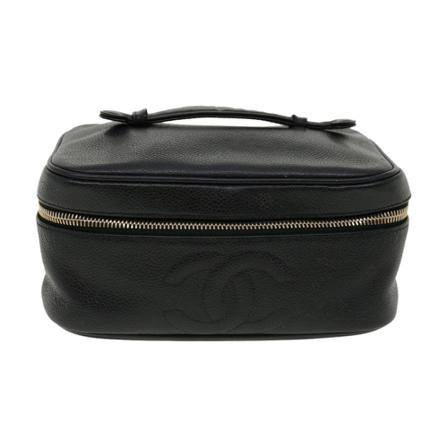 Chanel Vintage Clutches Sort, Dame Vintage Tasker, Størrelse: ONE Size