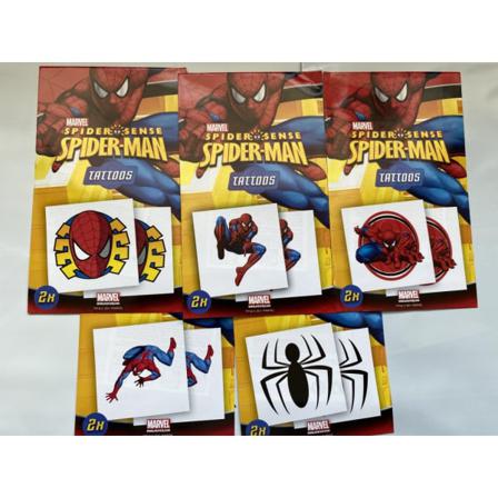 Ztr Disney Spiderman Spider-man Tatueringar Tattoo 10st